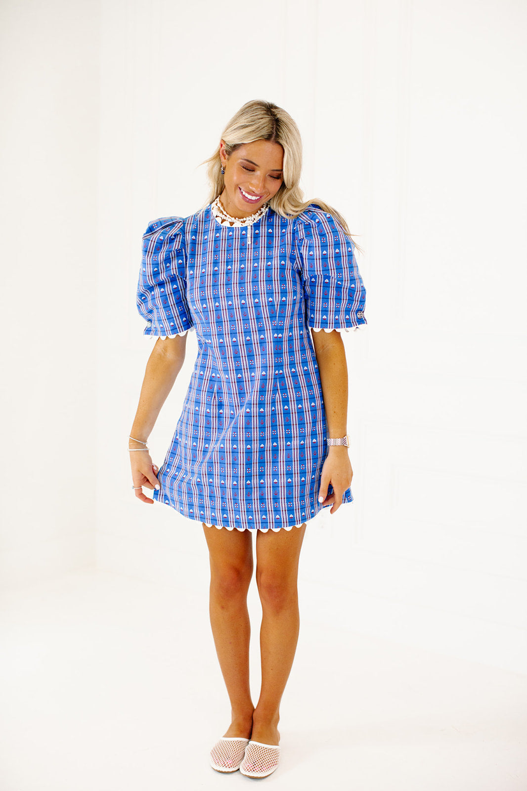 celia b blue dress Blueberry Wave Dress CELIA B