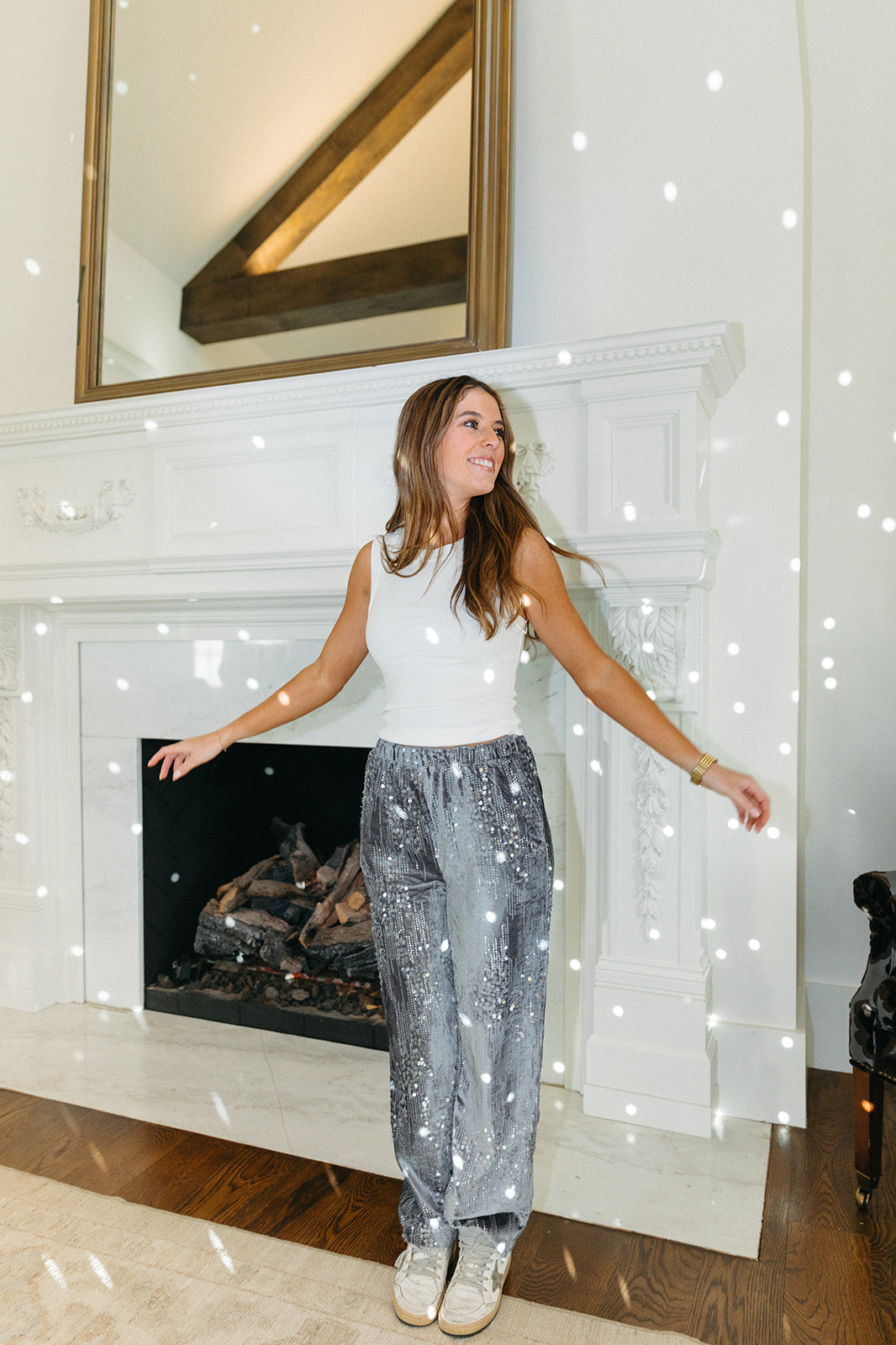 Sequin Pants & The Weekly Style Edit Link Up - Middle of Somewhere
