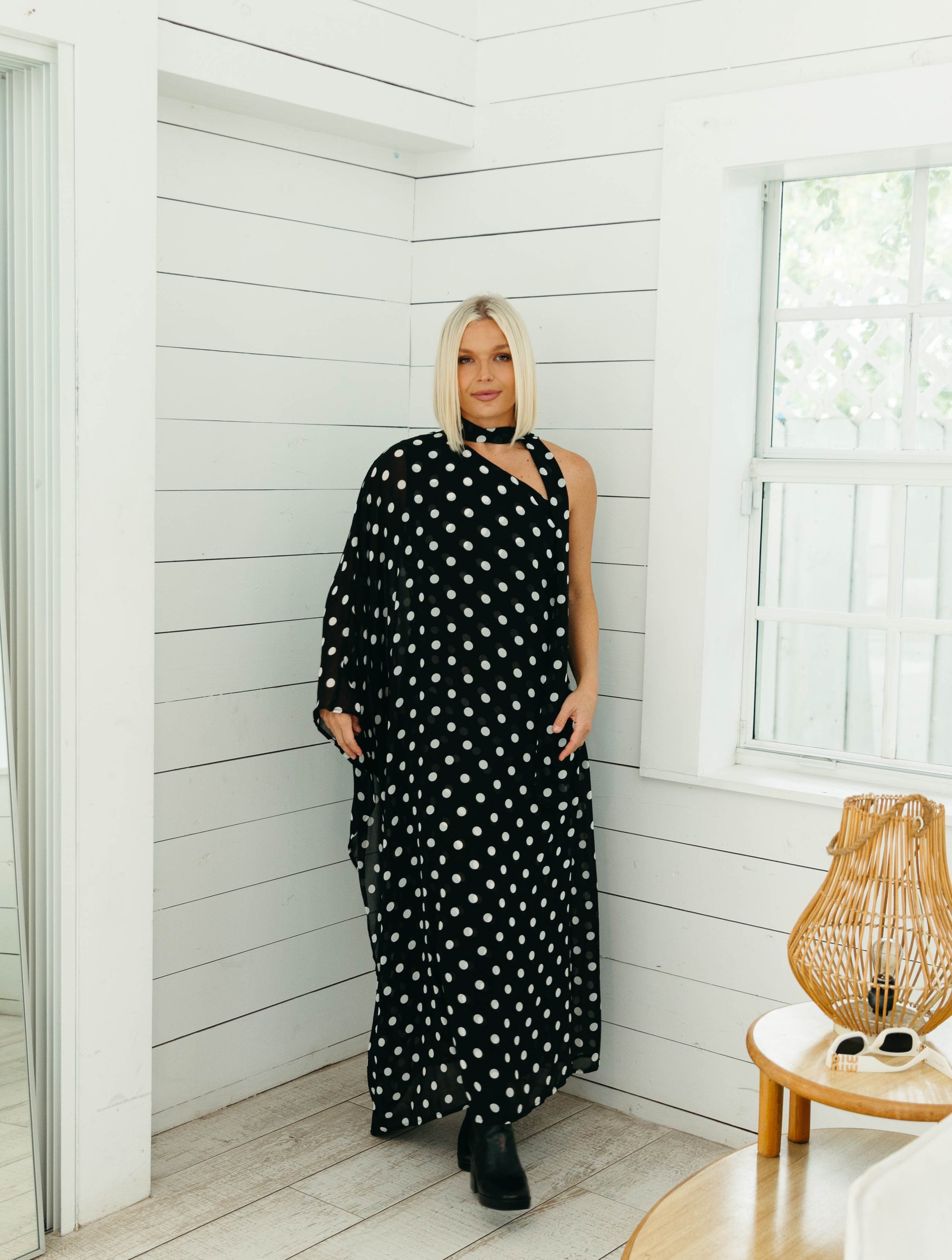 suede maxi dress AS by DF Venus Stretch Suede Dress