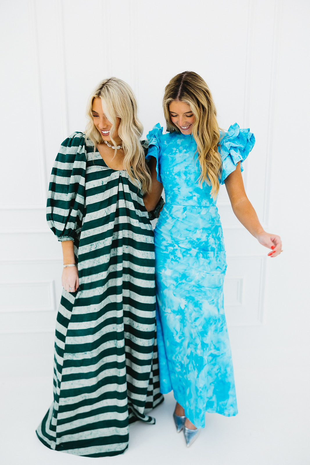 Zaina Dress - Blue Tie-Dye – Triple Threads