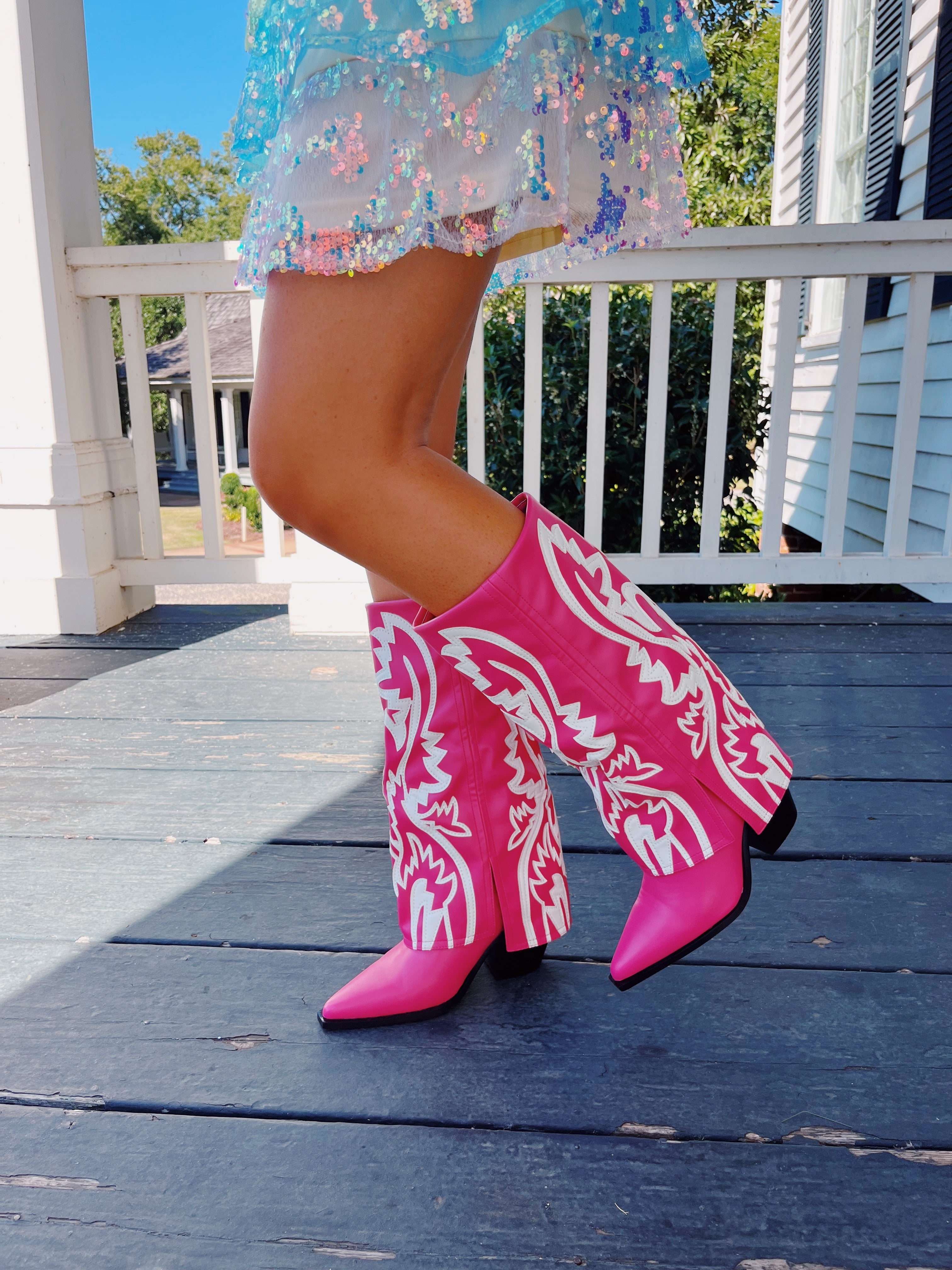 The Miley Boots Pink - Main Image